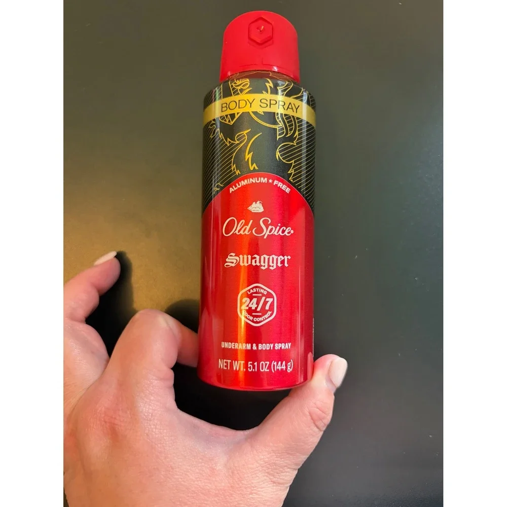 Old Spice Swagger Body Spray for Men 5.1 oz Cedarwood Scent Aluminum Free‎